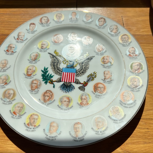 Jimmy Carter collectible plate “200 years of presidents” - commemorative - Picture 5 of 9